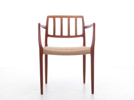 Mid-Century  modern scandinavian set of 4 teak armchairs model 66 by Niels O. Møller