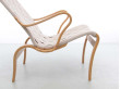 Mid-Century modern scandinavian pair of lounge chair Miranda by Bruno Mathsson