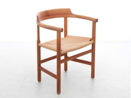 Mid century modern armchair  model Captain or PP62 by Hans Wegner for PP Møbler