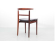 Mid-Century  modern scandinavian set of 4  chairs in rosewood model 465  by Helge Sibast