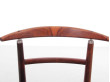 Mid-Century  modern scandinavian set of 4  chairs in rosewood model 465  by Helge Sibast