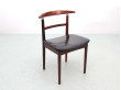 Mid-Century  modern scandinavian set of 4  chairs in rosewood model 465  by Helge Sibast