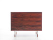 Mid century modern scandinavian chest of drawers in rosewood by Arne Vodder