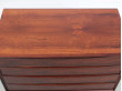 Mid century modern scandinavian chest of drawers in rosewood by Arne Vodder