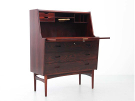 Mid-Century Modern scandinavian secretary in rosewood by Arne Wahl Iversen.