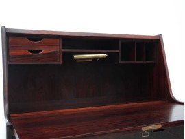 Mid-Century Modern scandinavian secretary in rosewood by Arne Wahl Iversen.