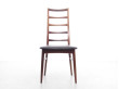 Mid-Century  modern scandinavian set of 4 teak chairs model Lis  by Niels Koefoed