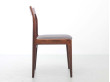 Mid-Century  modern scandinavian  set of 6 chairs in rosewood