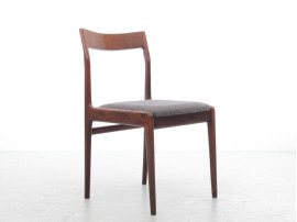 Mid-Century  modern scandinavian  set of 6 chairs in rosewood