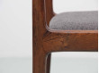 Mid-Century  modern scandinavian  set of 6 chairs in rosewood