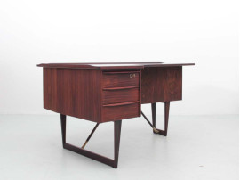 Mid-Century  modern scandinavian boomerang desk by Peter Lovig