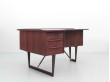 Bureau scandinave boomerang en palissandre