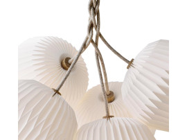 Suspension scandinave The bouquet chandelier 5 abat-jours