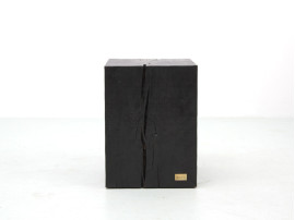 Solid burnt oak block. Limited series by sculptor Yvon