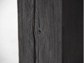 Solid burnt oak block. Limited series by sculptor Yvon