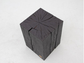 Solid burnt oak block. Limited series by sculptor Yvon