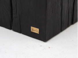Solid burnt oak block. Limited series by sculptor Yvon