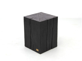 Solid burnt oak block. Limited series by sculptor Yvon