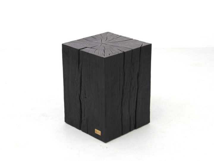 Solid burnt oak block. Limited series by sculptor Yvon