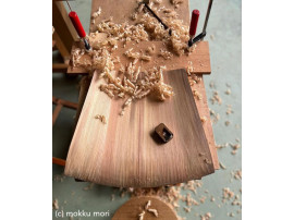 Japanese stool Petal Stool by Kotaro Mori