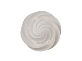 Scandinavian wall lamp Swirl white