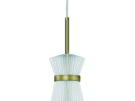 Mid-century modern scandinavian Pendant model Lantern 101 XL brass new edition