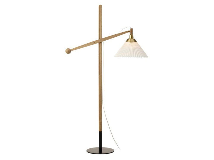 Mid-century modern scandinavian floor lamp model 325  new edition