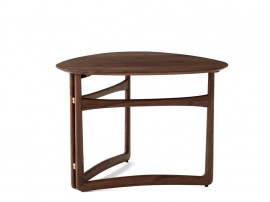 Table d'appoint scandinave pliante modèle Drop Leaf HM5. Edition neuve.