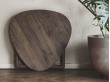 Drop Leaf side table HM5 by Hvidt and Mølgaard. New edition in walnut