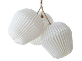 Suspension scandinave The bouquet 3 abat-jours