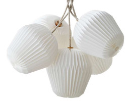 Suspension scandinave The bouquet chandelier 5 abat-jours