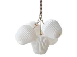 Suspension scandinave The bouquet chandelier 5 abat-jours