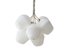 Suspension scandinave The bouquet chandelier 7 abat-jours