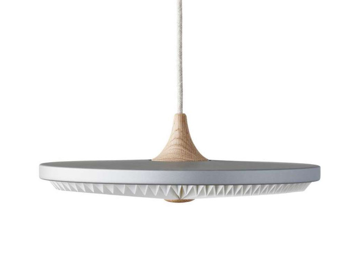 Suspension scandinave Soleil modèle Silver cloud