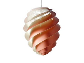 Suspension scandinave Swirl 2 cuivre