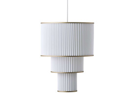 White Scandinavian pendant Plivello 112