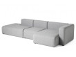 Canapé scandinave MAGS CLASSIC 3 places Combinaison 3 droite