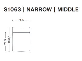 MAGS SOFT module. Middle Small - 1063