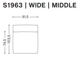 MAGS SOFT LOW module. Middle Large - S1963