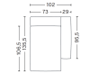 copy of MAGS SOFT module. Chaise longue right small - S8165