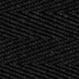 Black cotton webbing