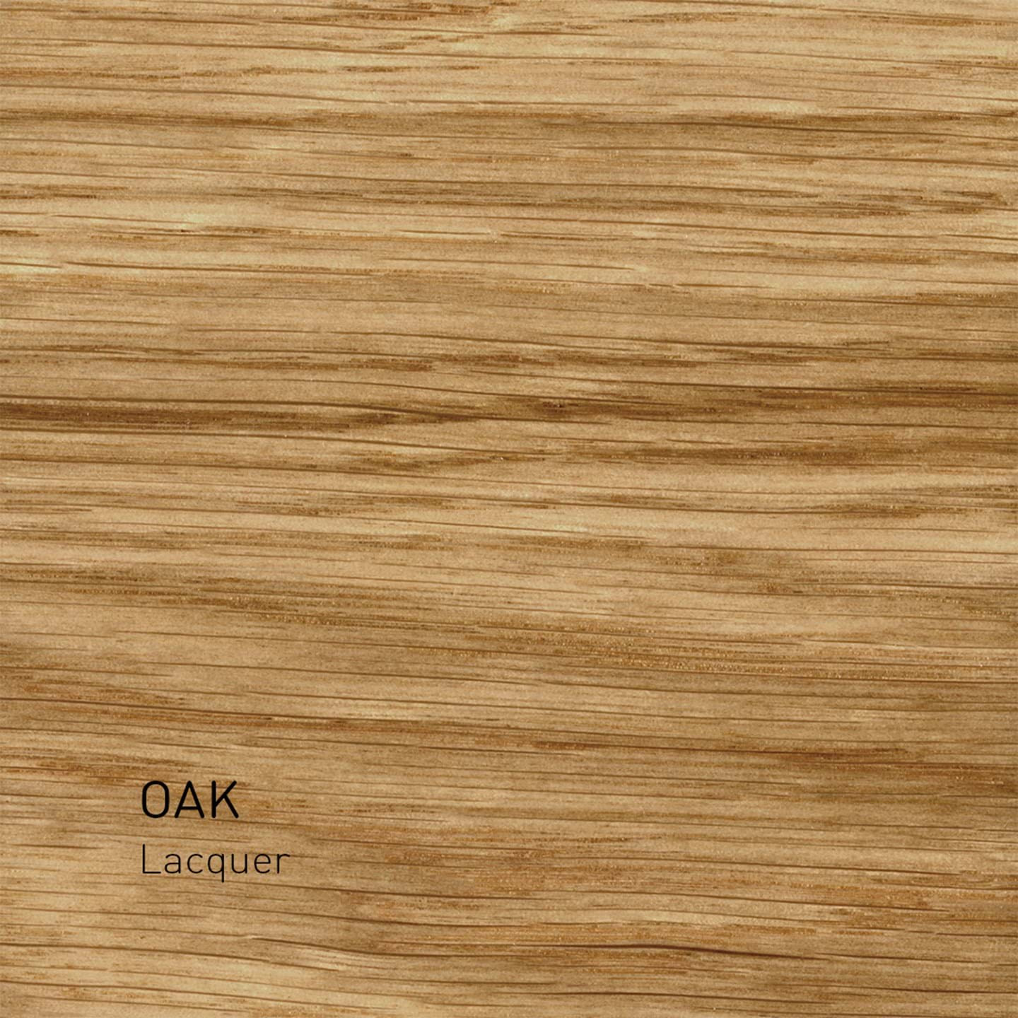 lacquered oak