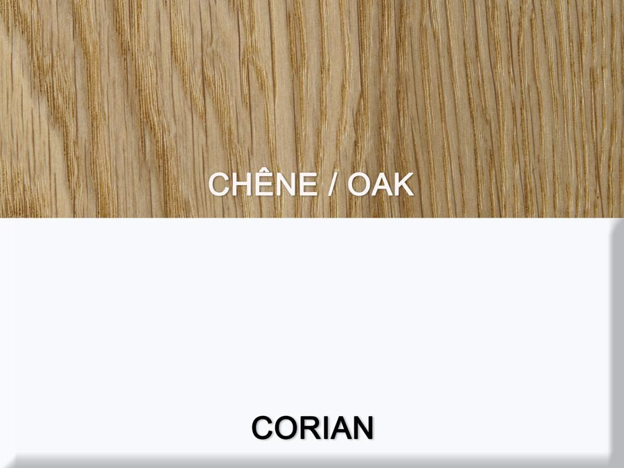 Chêne / Corian