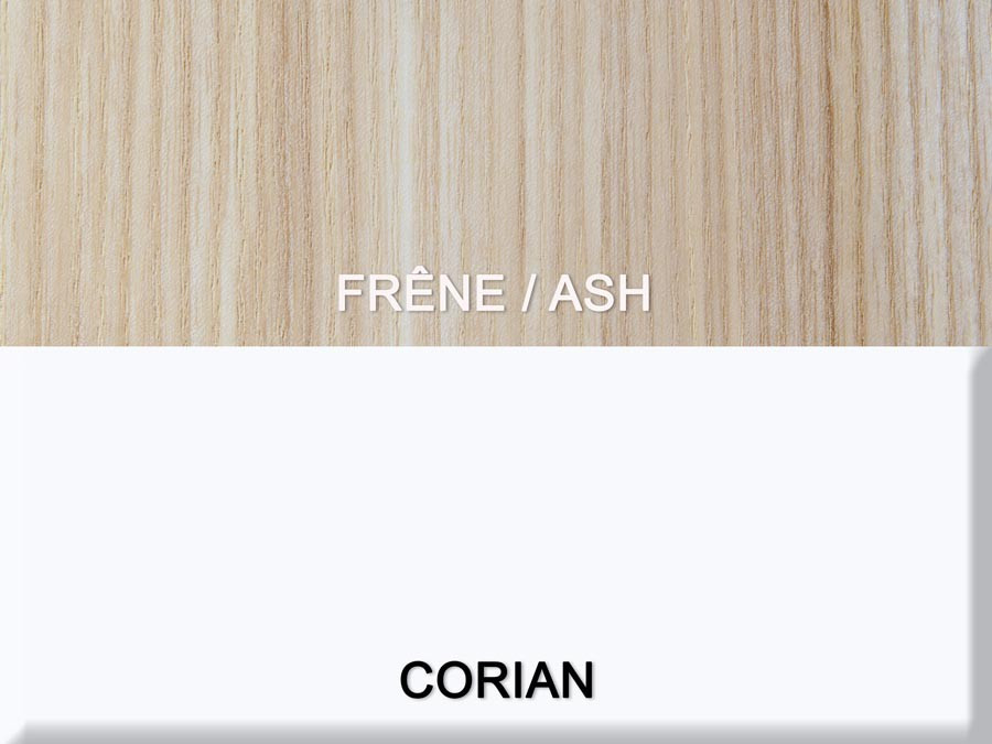 Frêne / Corian